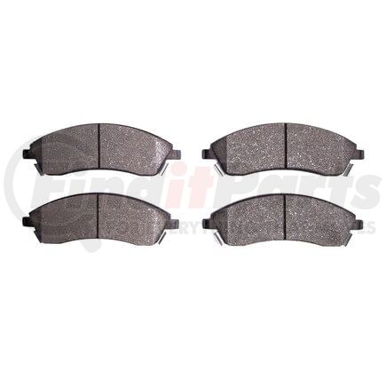 1311-1019-00 by DYNAMIC FRICTION COMPANY - 3000 Semi-Metallic Brake Pads