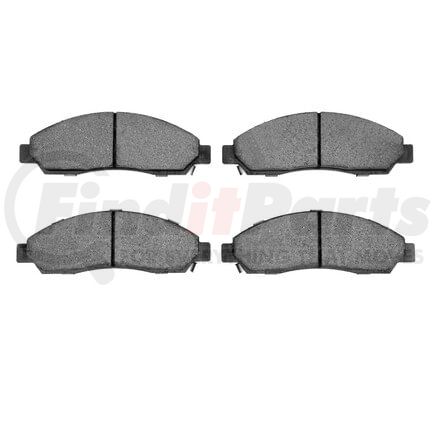 1311-1039-00 by DYNAMIC FRICTION COMPANY - 3000 Semi-Metallic Brake Pads