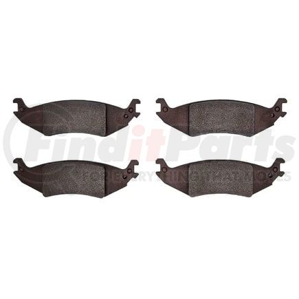 1311-1046-00 by DYNAMIC FRICTION COMPANY - 3000 Semi-Metallic Brake Pads