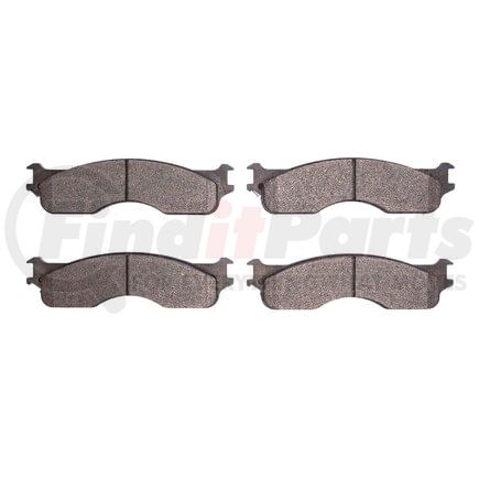 1311-1054-00 by DYNAMIC FRICTION COMPANY - 3000 Semi-Metallic Brake Pads