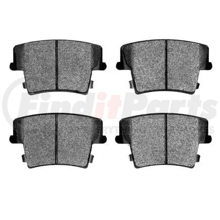 1311-1057-10 by DYNAMIC FRICTION COMPANY - 3000 Semi-Metallic Brake Pads