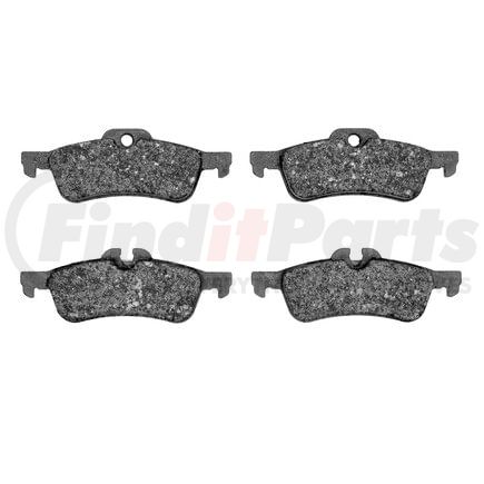 1311-1060-00 by DYNAMIC FRICTION COMPANY - 3000 Semi-Metallic Brake Pads