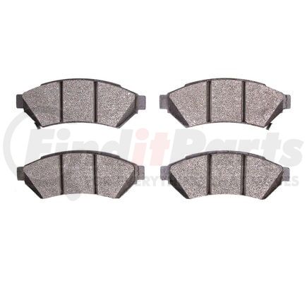 1311-1075-00 by DYNAMIC FRICTION COMPANY - 3000 Semi-Metallic Brake Pads