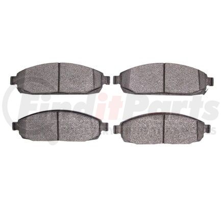 1311-1080-00 by DYNAMIC FRICTION COMPANY - 3000 Semi-Metallic Brake Pads