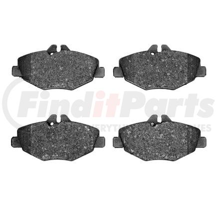 1600-0987-00 by DYNAMIC FRICTION COMPANY - 5000 Euro Ceramic Brake Pads