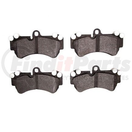 1600-1007-00 by DYNAMIC FRICTION COMPANY - 5000 Euro Ceramic Brake Pads