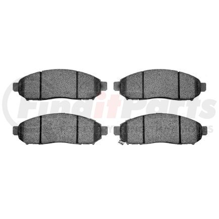 1311-1094-00 by DYNAMIC FRICTION COMPANY - 3000 Semi-Metallic Brake Pads