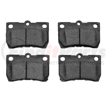 1311-1113-00 by DYNAMIC FRICTION COMPANY - 3000 Semi-Metallic Brake Pads