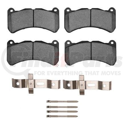 1115-1365-01 by DYNAMIC FRICTION COMPANY - Active Perform Pads and Hardware Kit