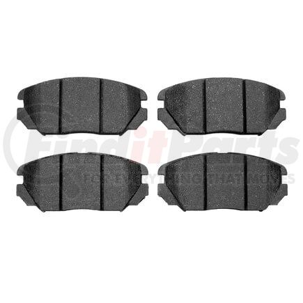 1600-1125-00 by DYNAMIC FRICTION COMPANY - 5000 Euro Ceramic Brake Pads