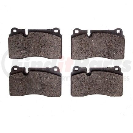 1311-1165-00 by DYNAMIC FRICTION COMPANY - 3000 Semi-Metallic Brake Pads