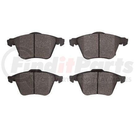 1311-1186-00 by DYNAMIC FRICTION COMPANY - 3000 Semi-Metallic Brake Pads