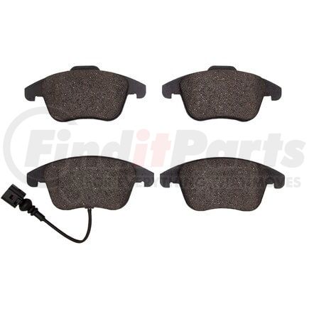 1600-1375-00 by DYNAMIC FRICTION COMPANY - 5000 Euro Ceramic Brake Pads