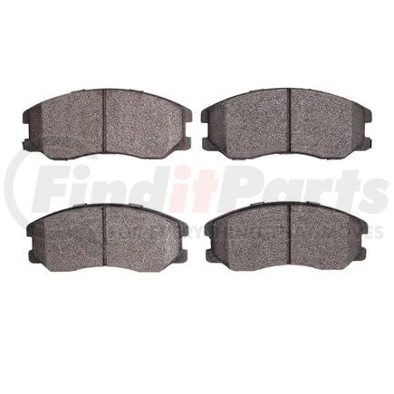 1311-1264-00 by DYNAMIC FRICTION COMPANY - 3000 Semi-Metallic Brake Pads