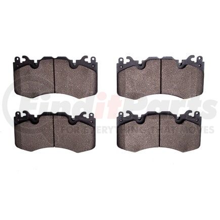 1600-1426-00 by DYNAMIC FRICTION COMPANY - 5000 Euro Ceramic Brake Pads