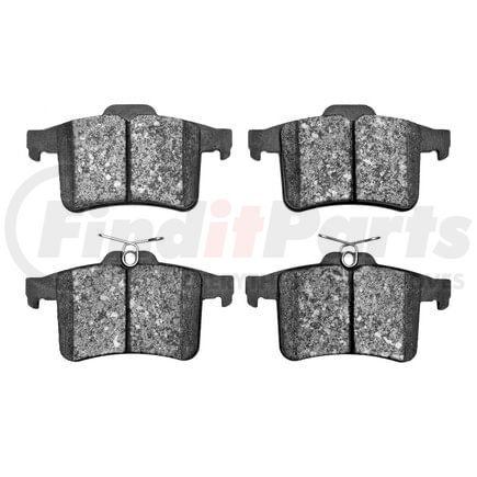 1600-1449-00 by DYNAMIC FRICTION COMPANY - 5000 Euro Ceramic Brake Pads