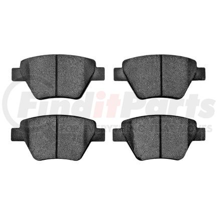 1600-1456-00 by DYNAMIC FRICTION COMPANY - 5000 Euro Ceramic Brake Pads