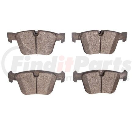 1311-1290-00 by DYNAMIC FRICTION COMPANY - 3000 Semi-Metallic Brake Pads