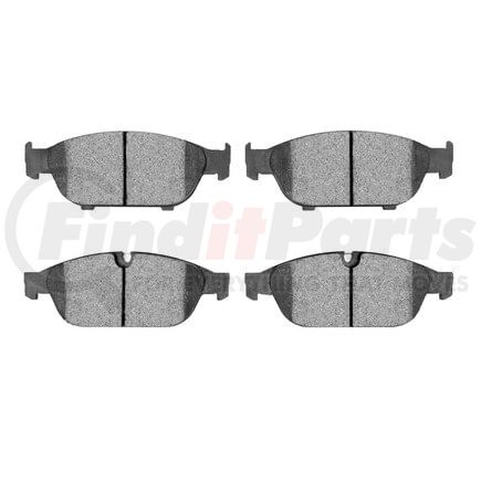 1600-1549-00 by DYNAMIC FRICTION COMPANY - 5000 Euro Ceramic Brake Pads