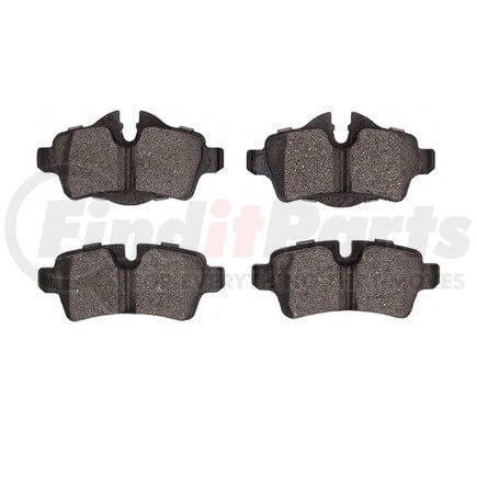 1311-1309-00 by DYNAMIC FRICTION COMPANY - 3000 Semi-Metallic Brake Pads