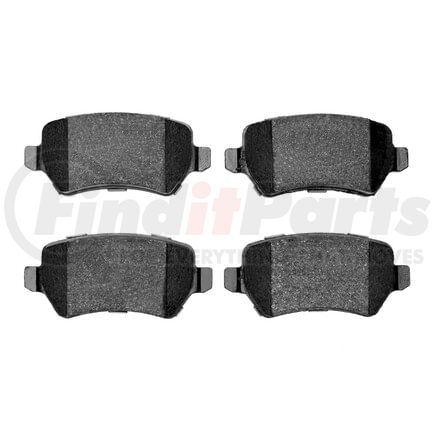 1311-1362-00 by DYNAMIC FRICTION COMPANY - 3000 Semi-Metallic Brake Pads