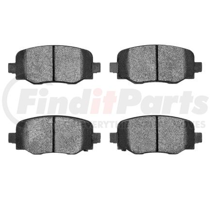1600-1809-00 by DYNAMIC FRICTION COMPANY - 5000 Euro Ceramic Brake Pads