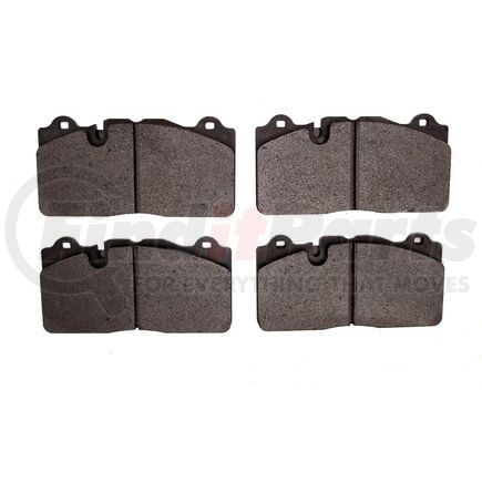 1311-1395-00 by DYNAMIC FRICTION COMPANY - 3000 Semi-Metallic Brake Pads