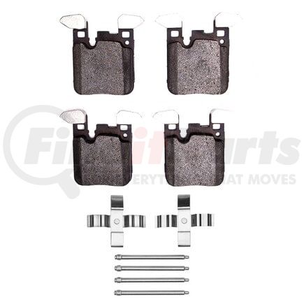 1115-1656-01 by DYNAMIC FRICTION COMPANY - Active Perform Pads and Hardware Kit