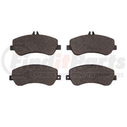 1311-1406-00 by DYNAMIC FRICTION COMPANY - 3000 Semi-Metallic Brake Pads