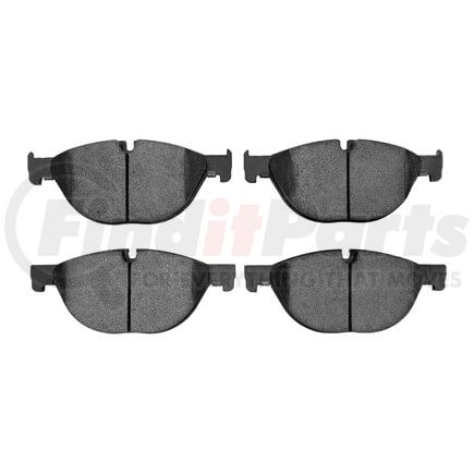 1311-1409-00 by DYNAMIC FRICTION COMPANY - 3000 Semi-Metallic Brake Pads