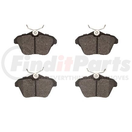 1311-1477-00 by DYNAMIC FRICTION COMPANY - 3000 Semi-Metallic Brake Pads