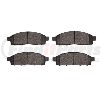 1311-1519-00 by DYNAMIC FRICTION COMPANY - 3000 Semi-Metallic Brake Pads