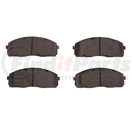 1311-1520-00 by DYNAMIC FRICTION COMPANY - 3000 Semi-Metallic Brake Pads