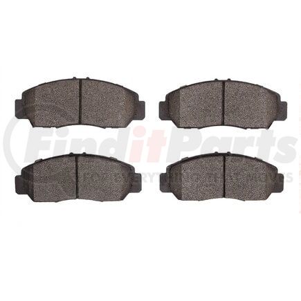 1311-1608-00 by DYNAMIC FRICTION COMPANY - 3000 Semi-Metallic Brake Pads