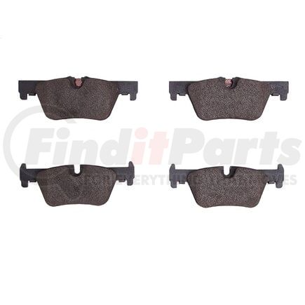 1311-1613-00 by DYNAMIC FRICTION COMPANY - 3000 Semi-Metallic Brake Pads