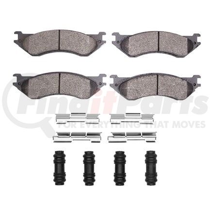 1214-0702-12 by DYNAMIC FRICTION COMPANY - Heavy Duty Pads and Hardware Kit