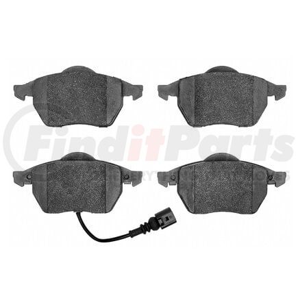 1552-0687-10 by DYNAMIC FRICTION COMPANY - 5000 Advanced Brake Pads - Ceramic