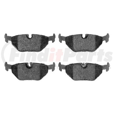 1552-0692-00 by DYNAMIC FRICTION COMPANY - 5000 Advanced Brake Pads - Low Metallic