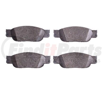 1552-0805-00 by DYNAMIC FRICTION COMPANY - 5000 Advanced Brake Pads - Low Metallic