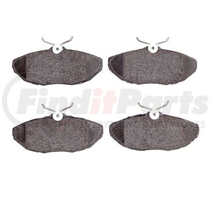 1552-0806-00 by DYNAMIC FRICTION COMPANY - 5000 Advanced Brake Pads - Low Metallic
