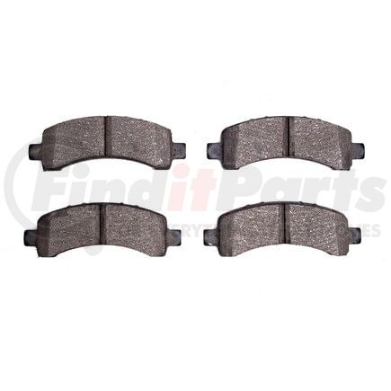 1552-0974-00 by DYNAMIC FRICTION COMPANY - 5000 Advanced Brake Pads - Ceramic