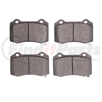 1552-1053-00 by DYNAMIC FRICTION COMPANY - 5000 Advanced Brake Pads - Ceramic