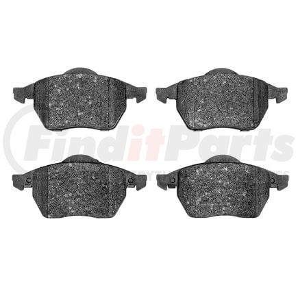 1311-0687-00 by DYNAMIC FRICTION COMPANY - 3000 Semi-Metallic Brake Pads