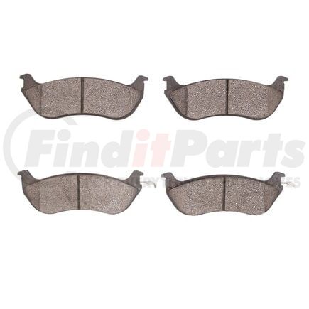 1311-0690-00 by DYNAMIC FRICTION COMPANY - 3000 Semi-Metallic Brake Pads