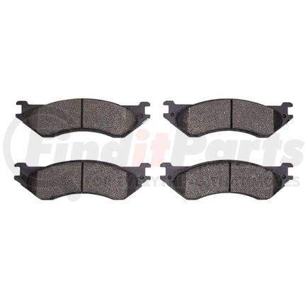 1311-0702-10 by DYNAMIC FRICTION COMPANY - 3000 Semi-Metallic Brake Pads