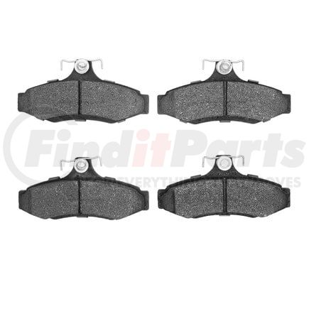 1311-0724-00 by DYNAMIC FRICTION COMPANY - 3000 Semi-Metallic Brake Pads