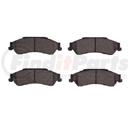 1311-0729-00 by DYNAMIC FRICTION COMPANY - 3000 Semi-Metallic Brake Pads