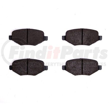 1552-1377-00 by DYNAMIC FRICTION COMPANY - 5000 Advanced Brake Pads - Ceramic