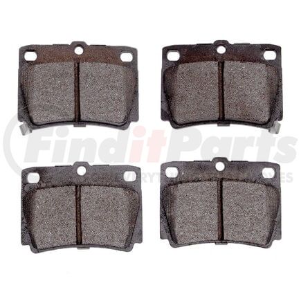 1311-0733-00 by DYNAMIC FRICTION COMPANY - 3000 Semi-Metallic Brake Pads