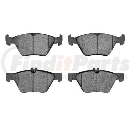 1311-0740-00 by DYNAMIC FRICTION COMPANY - 3000 Semi-Metallic Brake Pads